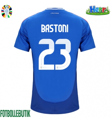 Italien Alessandro Bastoni #23 Hemmatröja EM 2024 Kortärmad